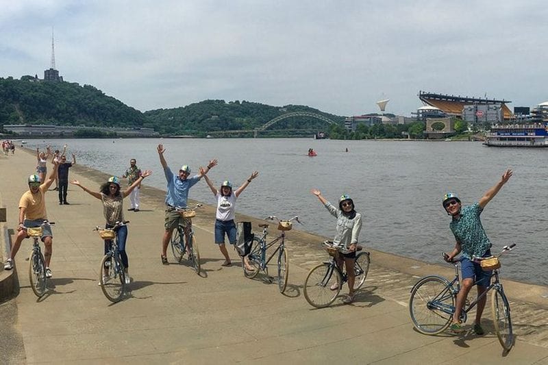 Billet Visite guidée à vélo en petit groupe à Pittsburgh