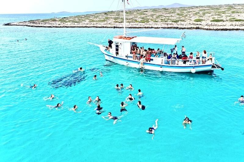 Billet Paros Promenade en bateau Blue Lagoon