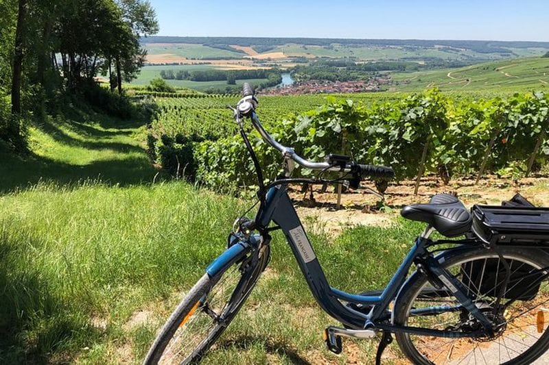 Billet Tour du champagne en vélo électrique à Épernay
