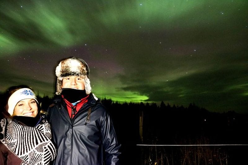 Billet Excursion en jeep à la chasse aux aurores boréales à Akureyri