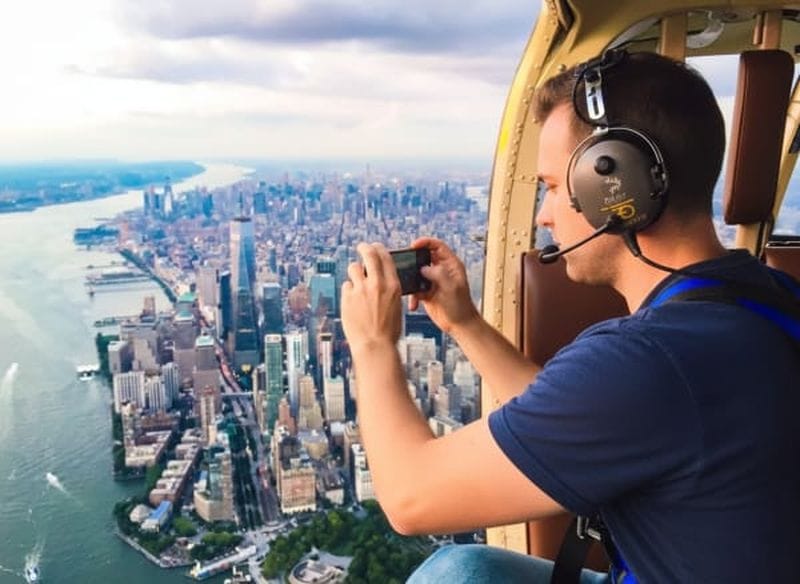 Billet Vol panoramique en hélicoptère à New York