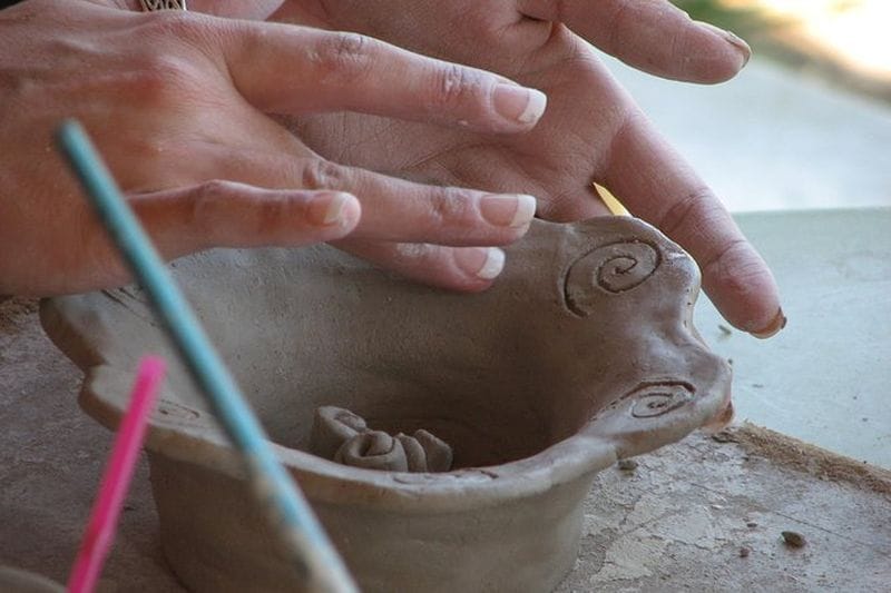 Billet Expérience de fabrication de céramique à Zante