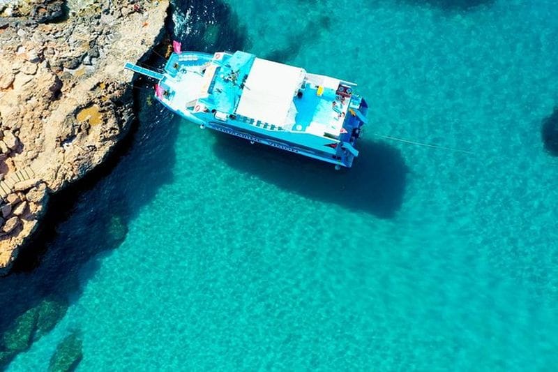 Billet Excursion en bateau à Cala Salada à Ibiza