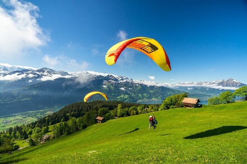 Billet Vol en parapente à Interlaken