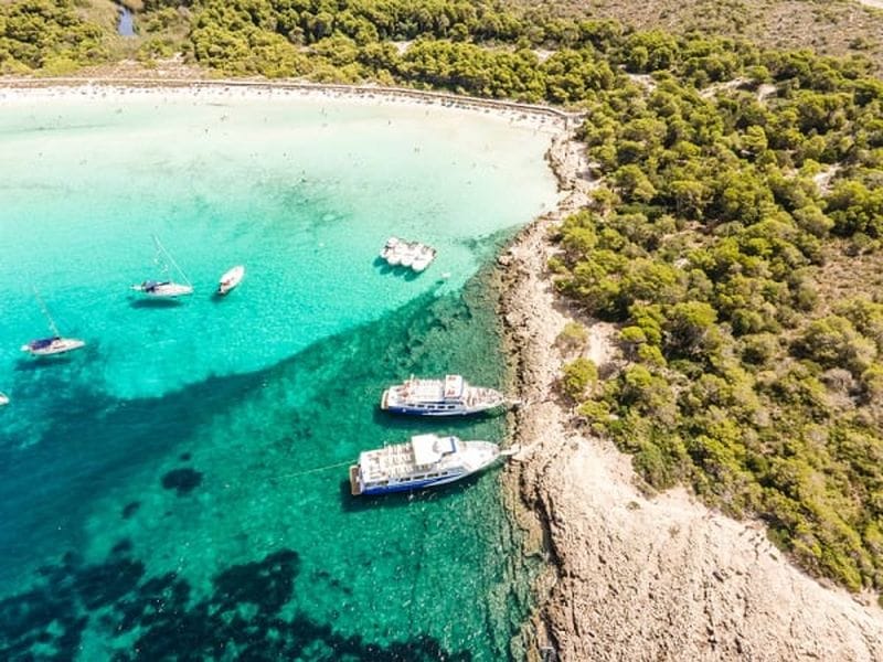 Billet Excursion en bateau sur la côte sud de Minorque depuis Ciutadella
