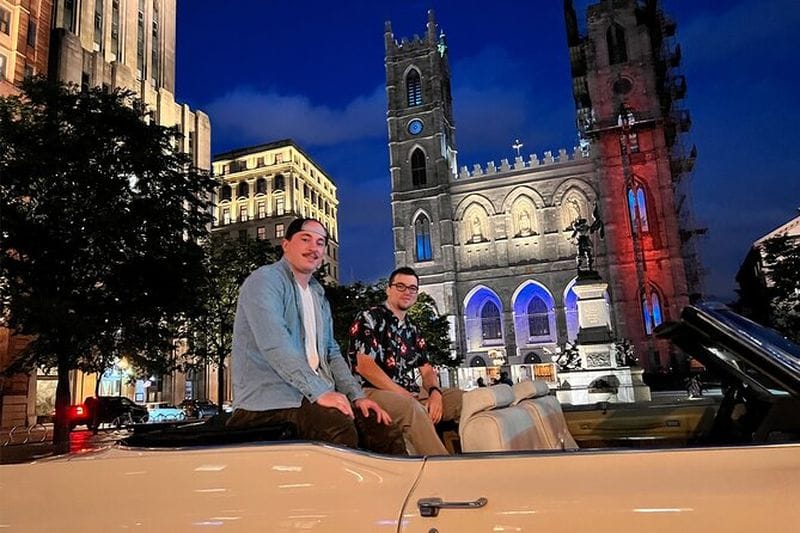 Billet Balade dans Montréal en Cadillac décapotable d'époque