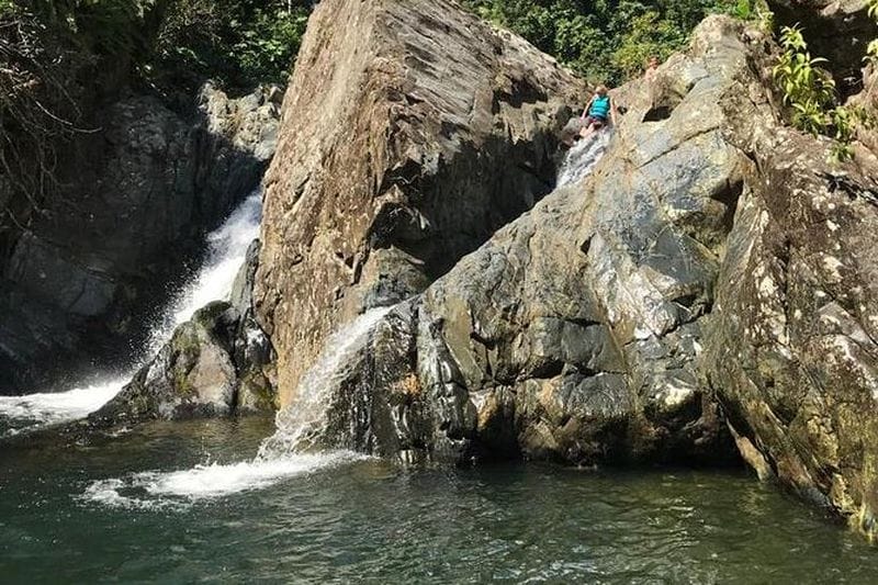 Billet Excursion d'aventure dans la forêt El Yunque à Fajardo avec cascades et toboggan aquatique