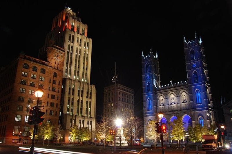 Billet Visite guidée nocturne de Montréal