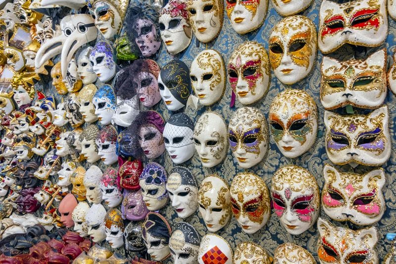 Billet Atelier de peinture de masque à Venise