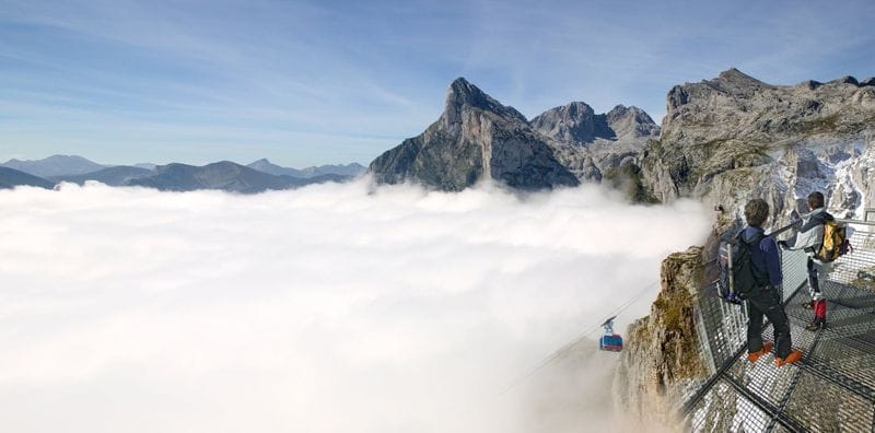 Billet Billets pour le téléphérique de Fuente Dé en Cantabrie