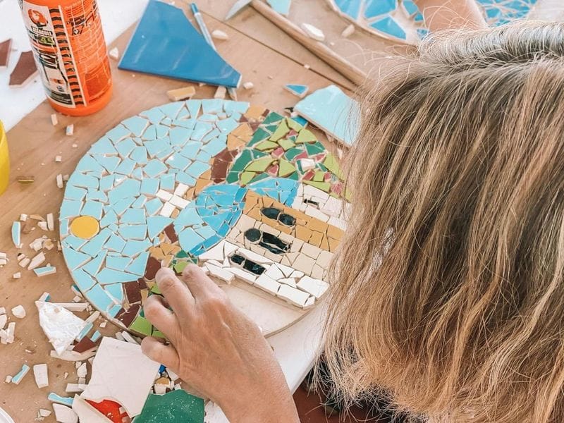 Billet Atelier de mosaïque créative à Karpathos
