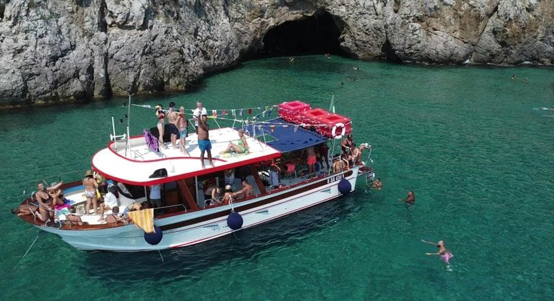 Billet Croisière en bateau à la Grotte Bleue