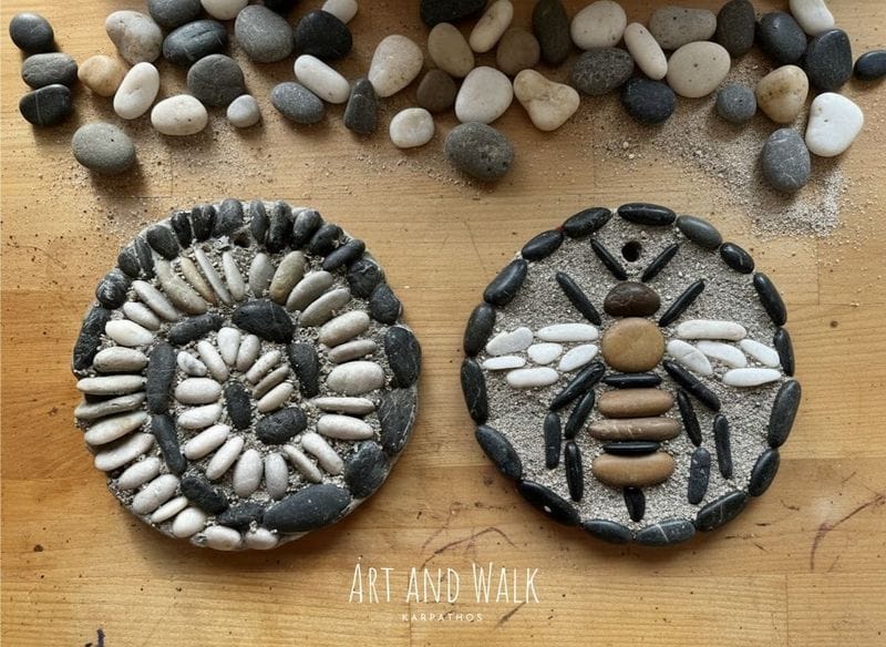 Billet Atelier de mosaïque de galets de la Grèce antique