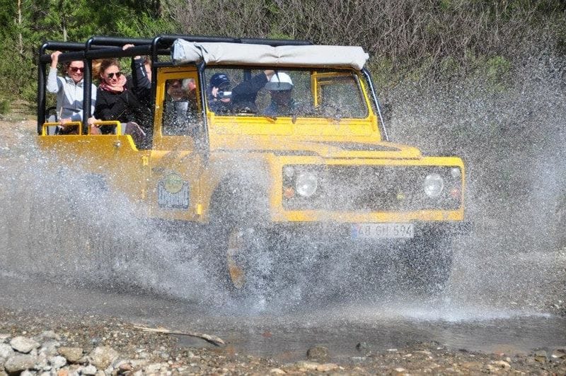 Billet Safari en 4x4 à Fethiye vers Saklıkent et la cascade de Gizlikent