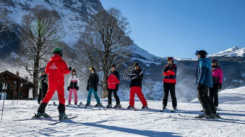 Billet Forfait de 1 jour pour débutants en ski à Grindelwald