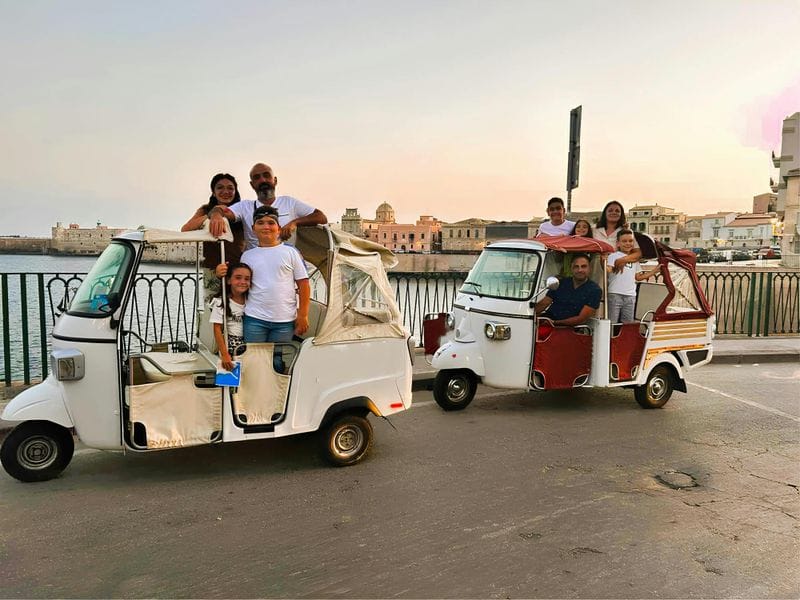 Billet Visite privée de Syracuse et d'Ortygie avec Ape Calessino