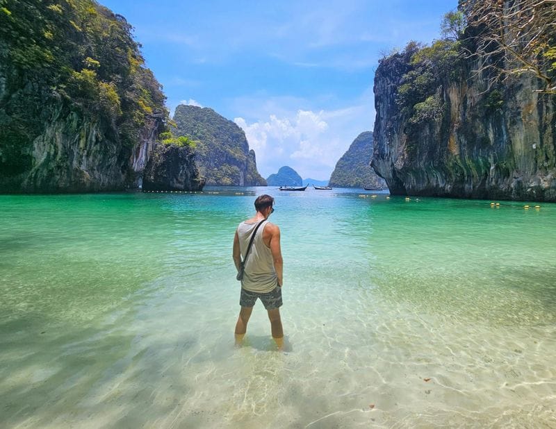 Billet Excursion sur l'île en bateau longtail privé depuis Railay