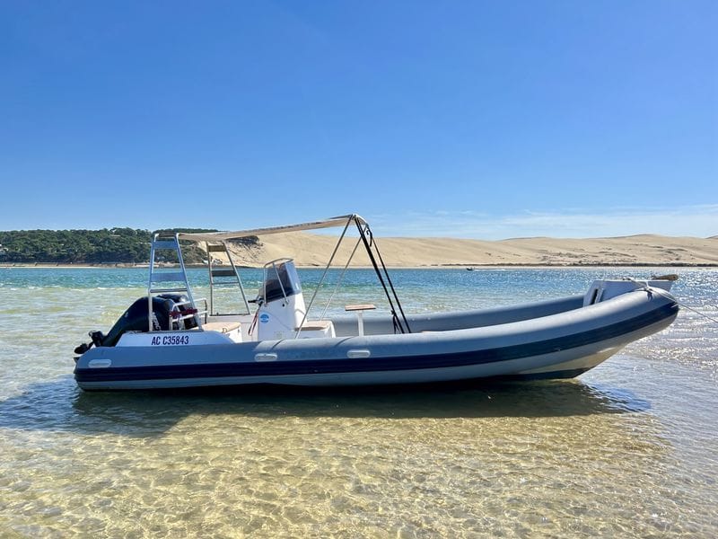 Billet Location de bateau - Sacs S 750 (Semi-rigid)