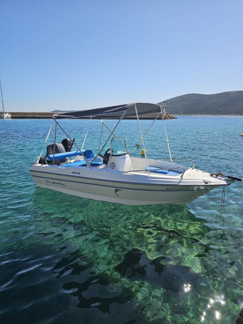 Billet Location de bateau - Olympic 4.5m (Motorboat)