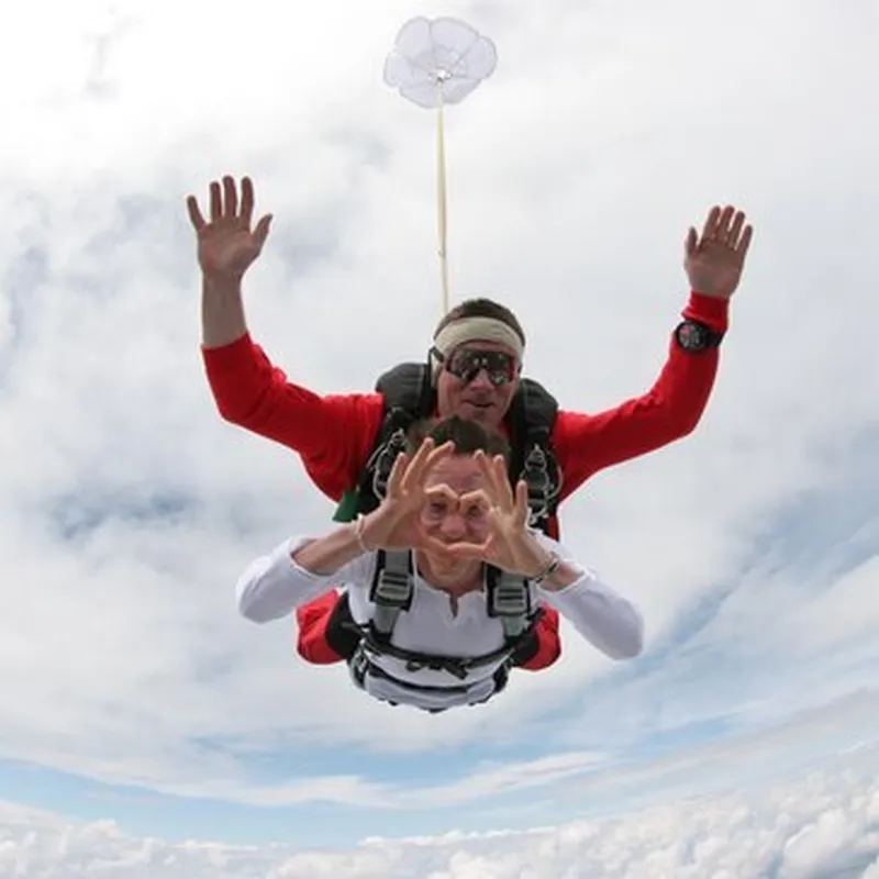 Billet Saut en Parachute Tandem près de Millau