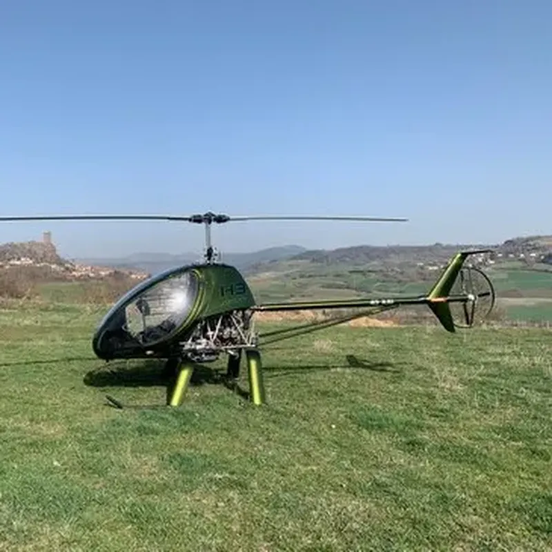 Billet Baptême en Hélicoptère ULM à Beaulieu