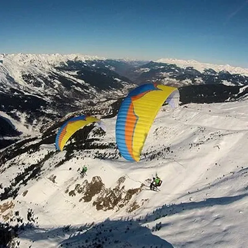 Billet Baptême en Parapente à Ski à Méribel