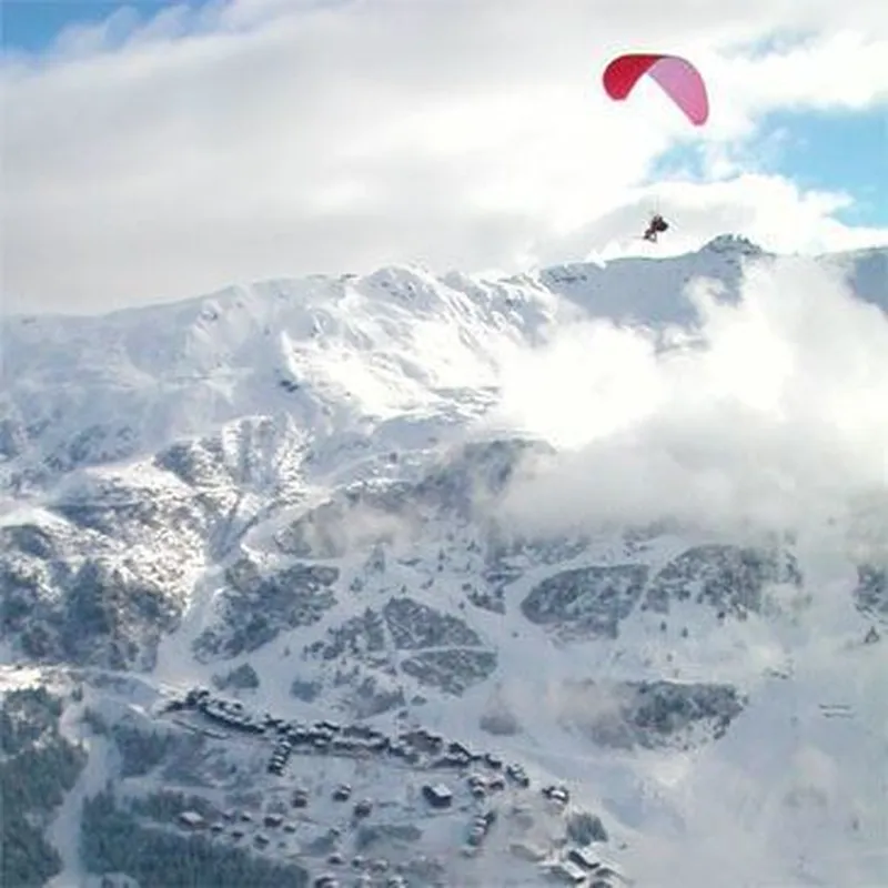 Billet Baptême en Parapente à Skis à Courchevel