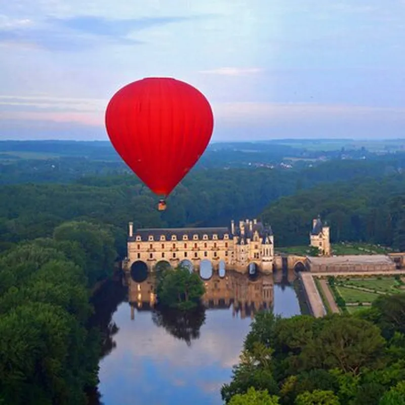 Billet Week-end les Châteaux de la Loire en Montgolfière