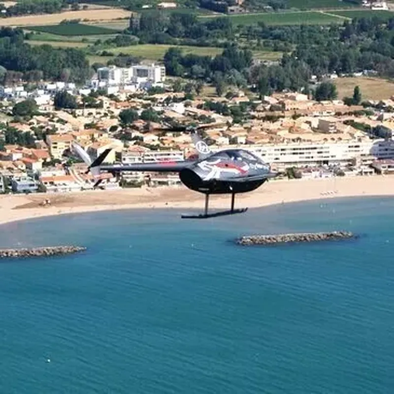 Billet Baptême en Hélicoptère à Agde