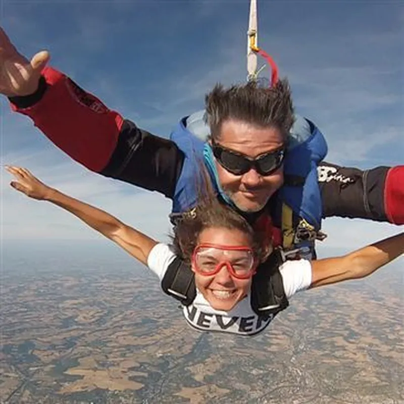 Billet Saut en Parachute Tandem à Agen