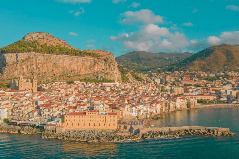 Billet Cefalù et Monreale : excursion d'une journée depuis Palerme + croisière en bateau en option