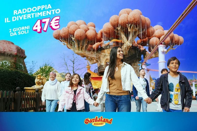 Billet Parc d'attractions Gardaland : Billet avec accès rapide