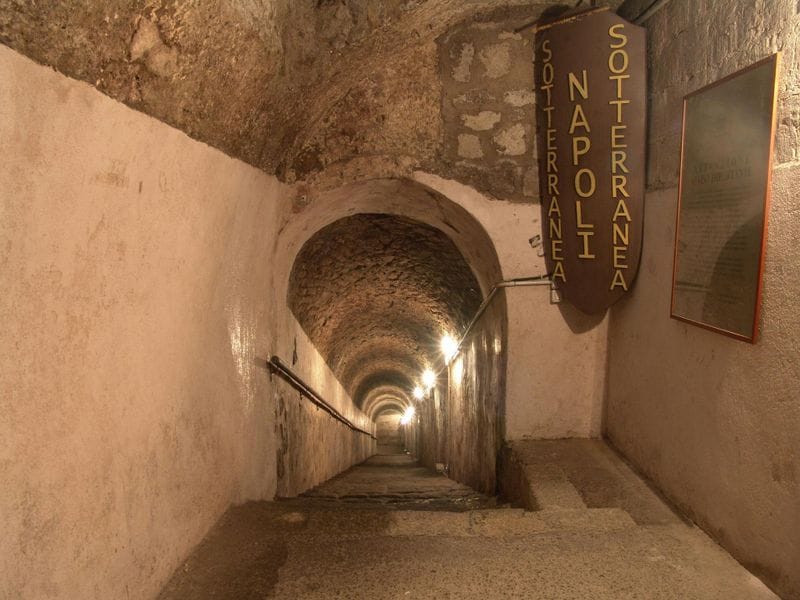 Billet Souterrains de Naples : Billet coupe-file + Visite guidée