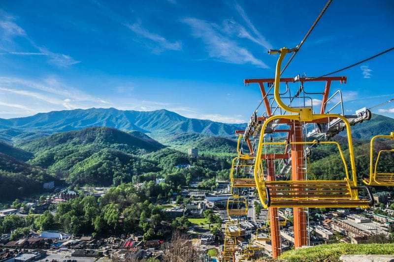 Billet Gatlinburg SkyPark : Coupe-file + montée en télésiège
