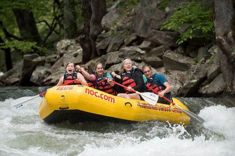 Billet Expérience de rafting entièrement guidée de 3 heures sur la rivière Nantahala