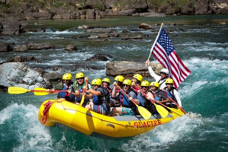 Billet Rafting en eau vive d'une demi-journée avec dîner au bord de la rivière
