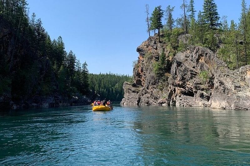 Billet Flotteur panoramique d'une demi-journée sur la fourche centrale de la rivière Flathead