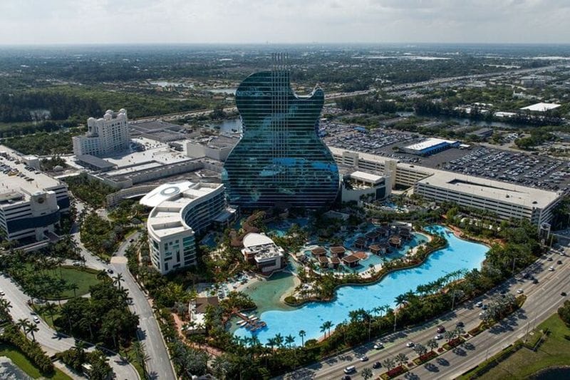 Billet Visite en hélicoptère de Miami Hard Rock et plage