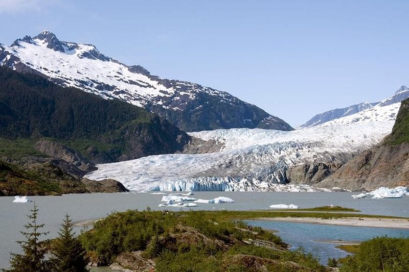 Billet Observation des baleines dans la faune de Juneau et glacier de Mendenhall