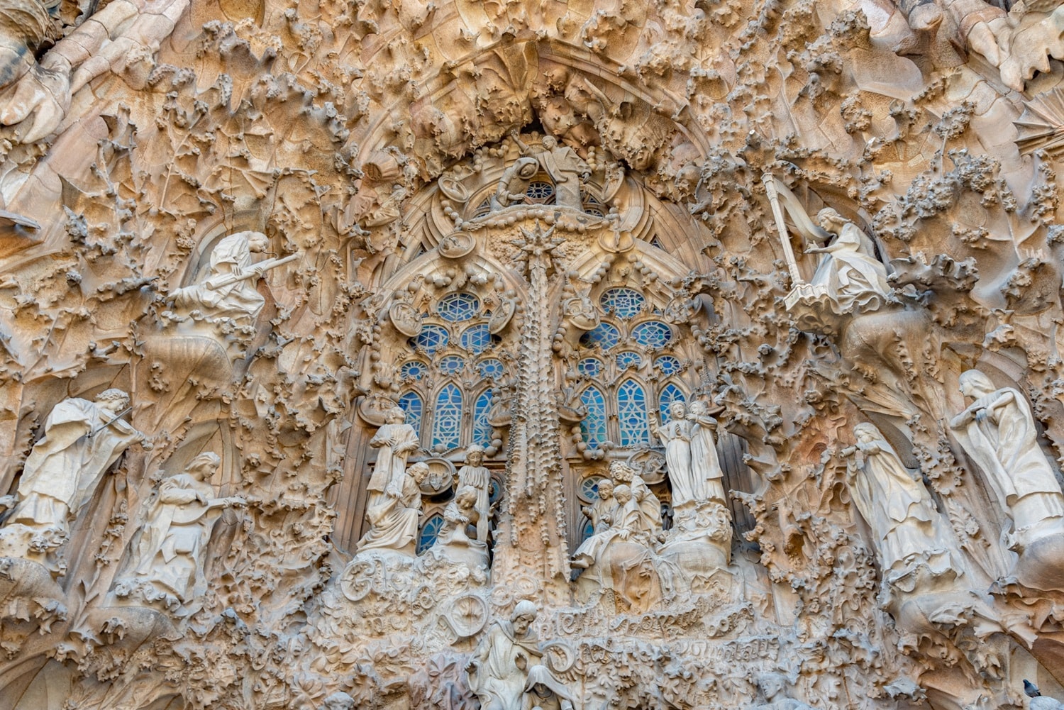 Façade de la Nativité, Sagrada Familia, Barcelone