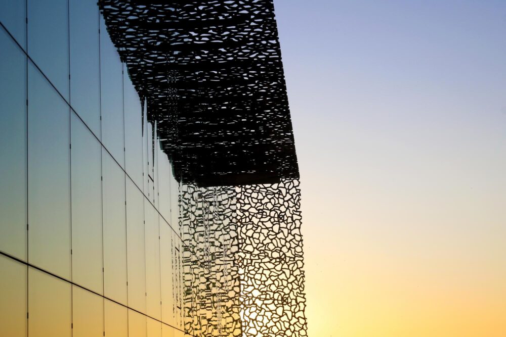 Détails architectural du MUCEM