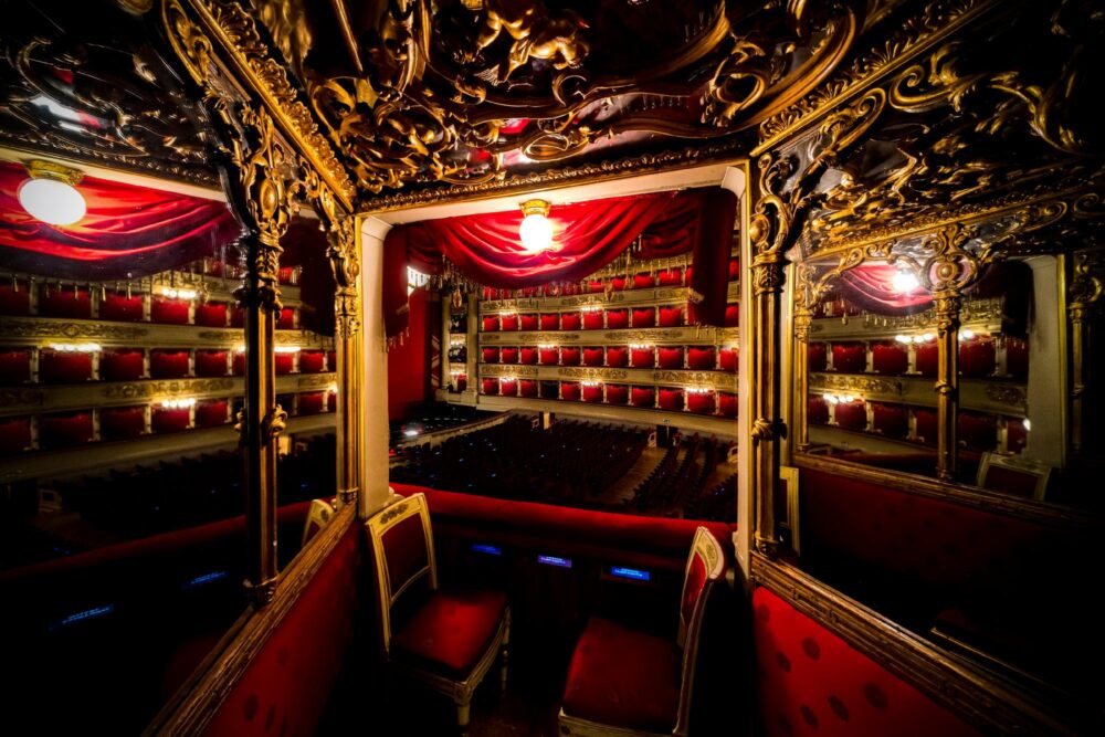 Salle principale de la Scala de Milan