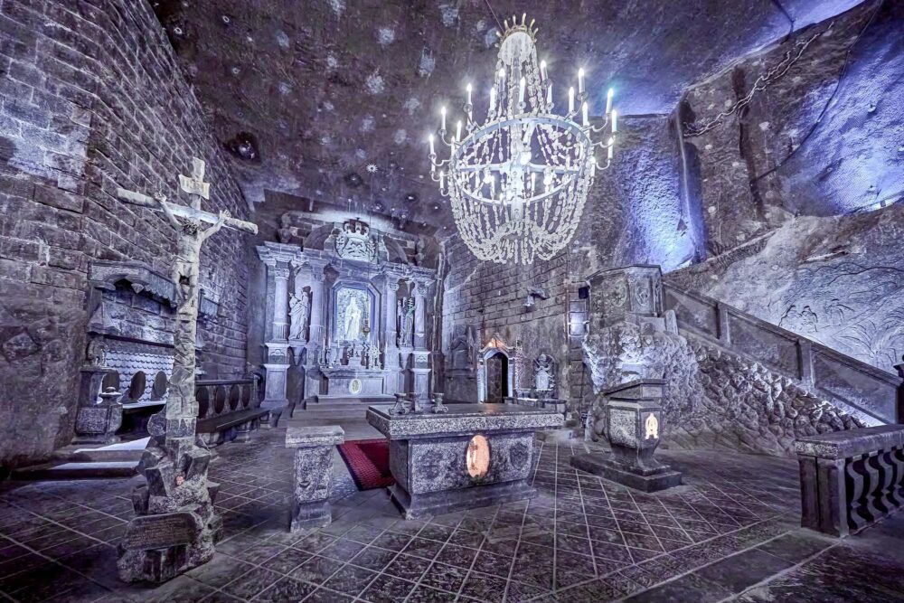 chapelle Sainte-Kinga à Wieliczka