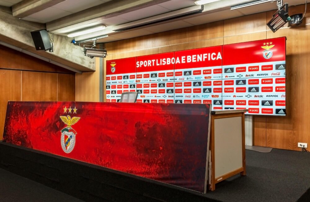 salle de presse Benfica