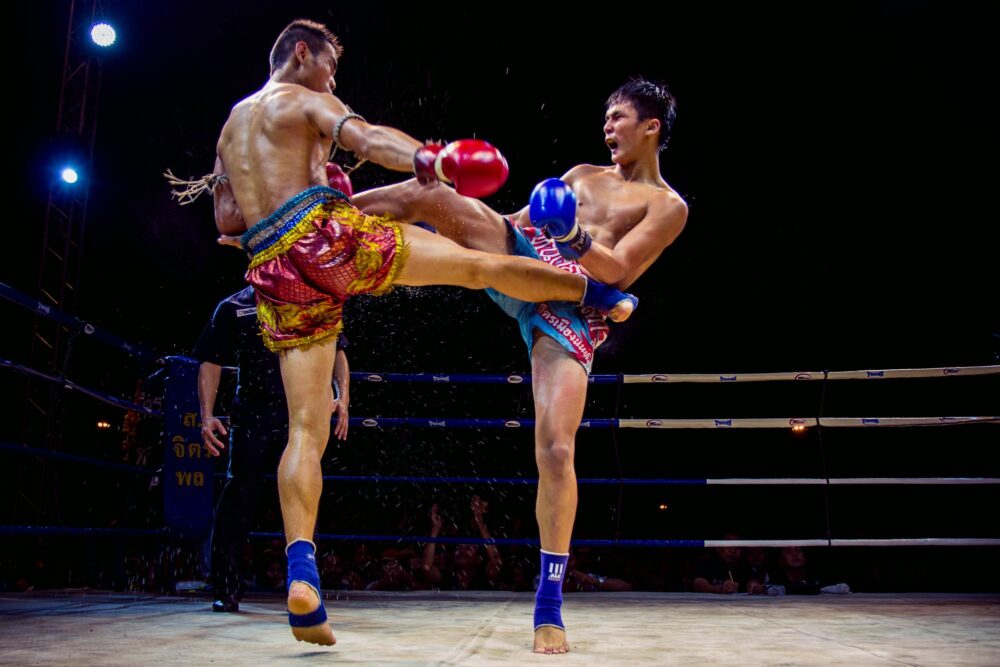 Combat de boxe à Bangkok