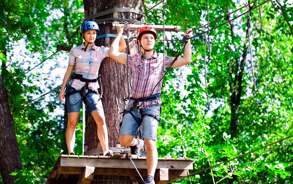 Accrobranche à Clermont-Ferrand