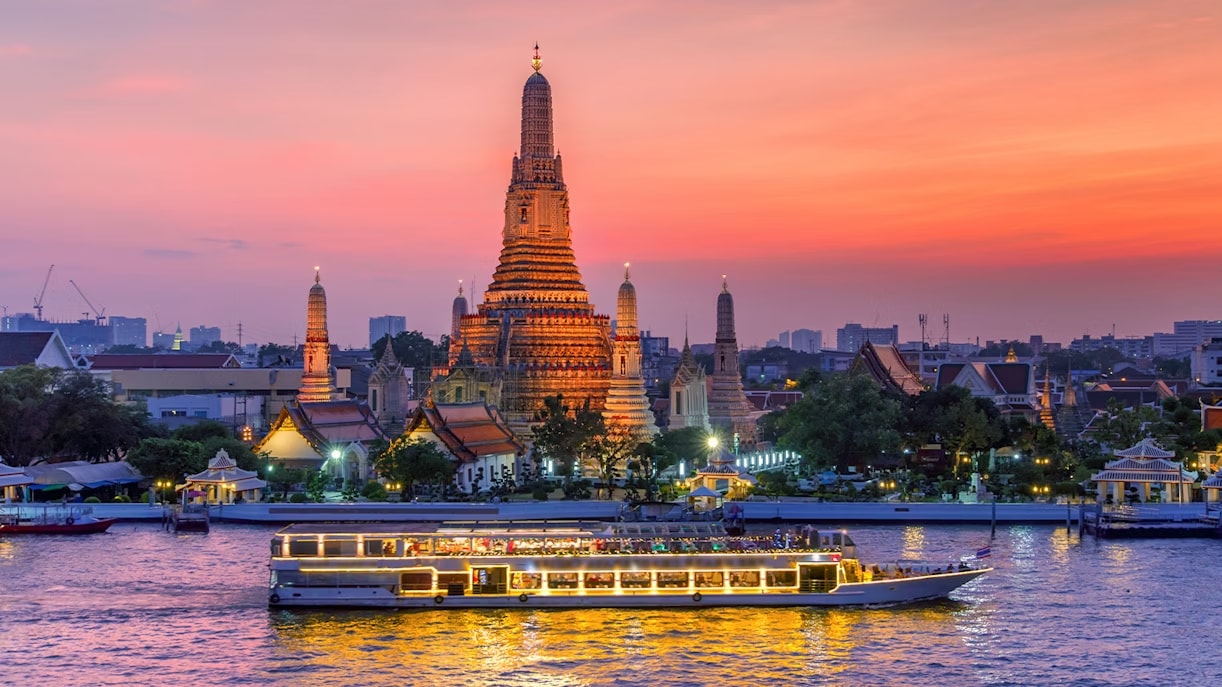 Faire une croisière sur le Chao Phraya