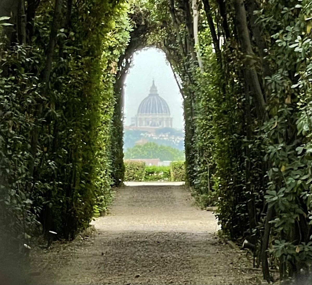 Billet Trou de serrure des Chevaliers de Malte