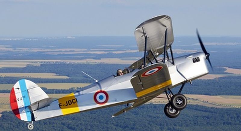 Billet Initiation au pilotage d'avion ultra léger bi-plan à Nancy