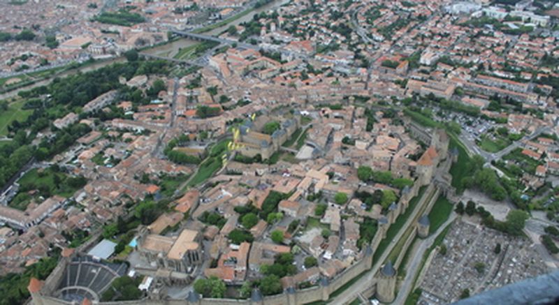 Billet Baptême en Hélicoptère dans l'Aude - Vol en hélicoptère à Carcassonne